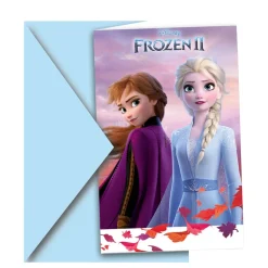 Invitasjonskort Anna & Elsa Frost 2