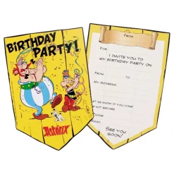 Invitasjonskort Asterix