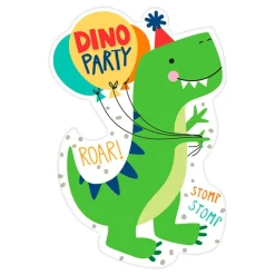 Invitasjonskort Dino Party