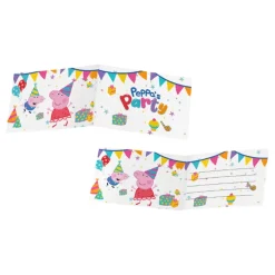Invitasjonskort Peppa Gris™ Peppa’s Party