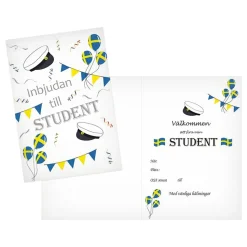 Invitasjonskort Student