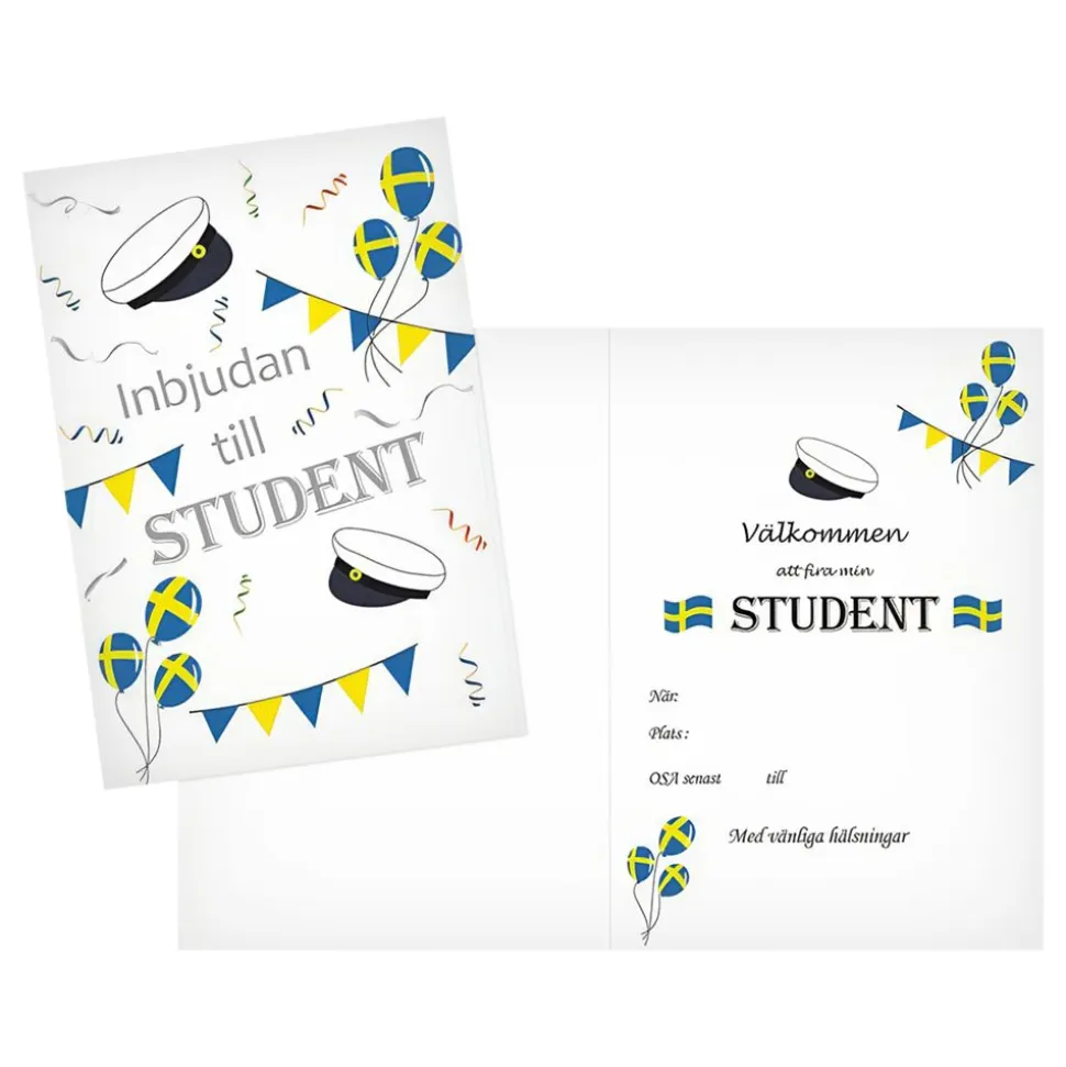 Invitasjonskort Student