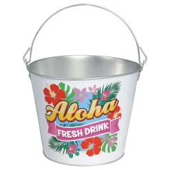 Isbøtte i Metall Aloha