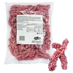 Jellioo Geeks Worms Purple & Pink Storpakning