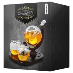 Jordklodekaraffel med Glass Deluxe Sett
