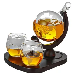 Jordklodekaraffel med Glass Deluxe Sett