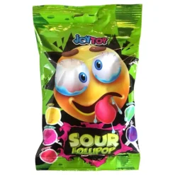 JoyTop Sour Lollipop Smiley storpakning