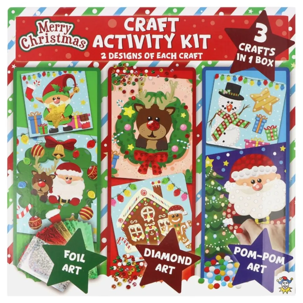 Juleverksted-kit 3 in 1