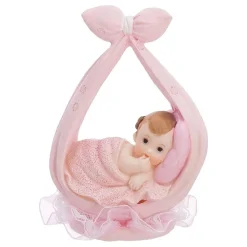 Kakedekorasjon Jentebaby i Tørkle