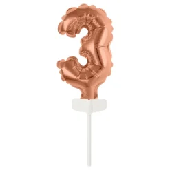 Kakedekorasjon Tallballong Mini Roségull