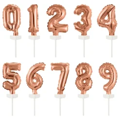 Kakedekorasjon Tallballong Mini Roségull