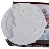 Kakefat med Lollipop-holder Hvit