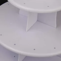 Kakefat med Lollipop-holder Hvit