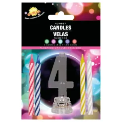 Kakelys med LED-lysholder