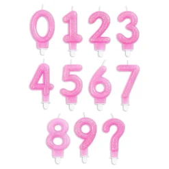 Kakelys Tall Glitter Rosa