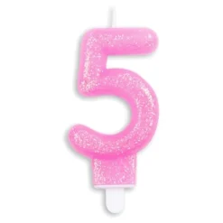 Kakelys Tall Glitter Rosa