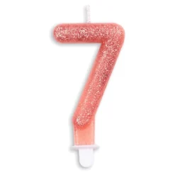 Kakelys Tall Glitter Roségull