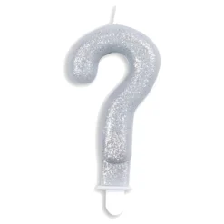 Kakelys Tall Glitter Sølv