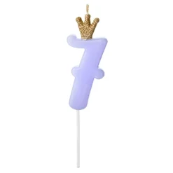 Kakelys Tall med Krone Blå