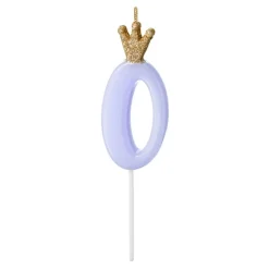 Kakelys Tall med Krone Blå