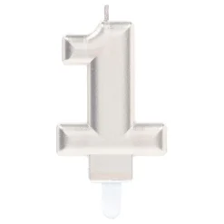 Kakelys Tall Sølv Metallic