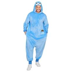 Kakemonster Blå Onesie Kostyme