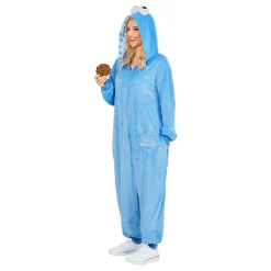 Kakemonster Blå Onesie Kostyme