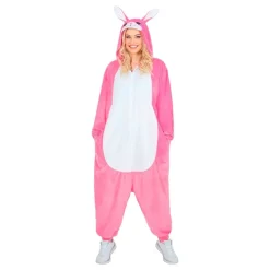 Kanin Rosa Onesie Kostyme