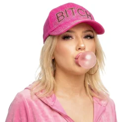 Kaps Bitch neonrosa