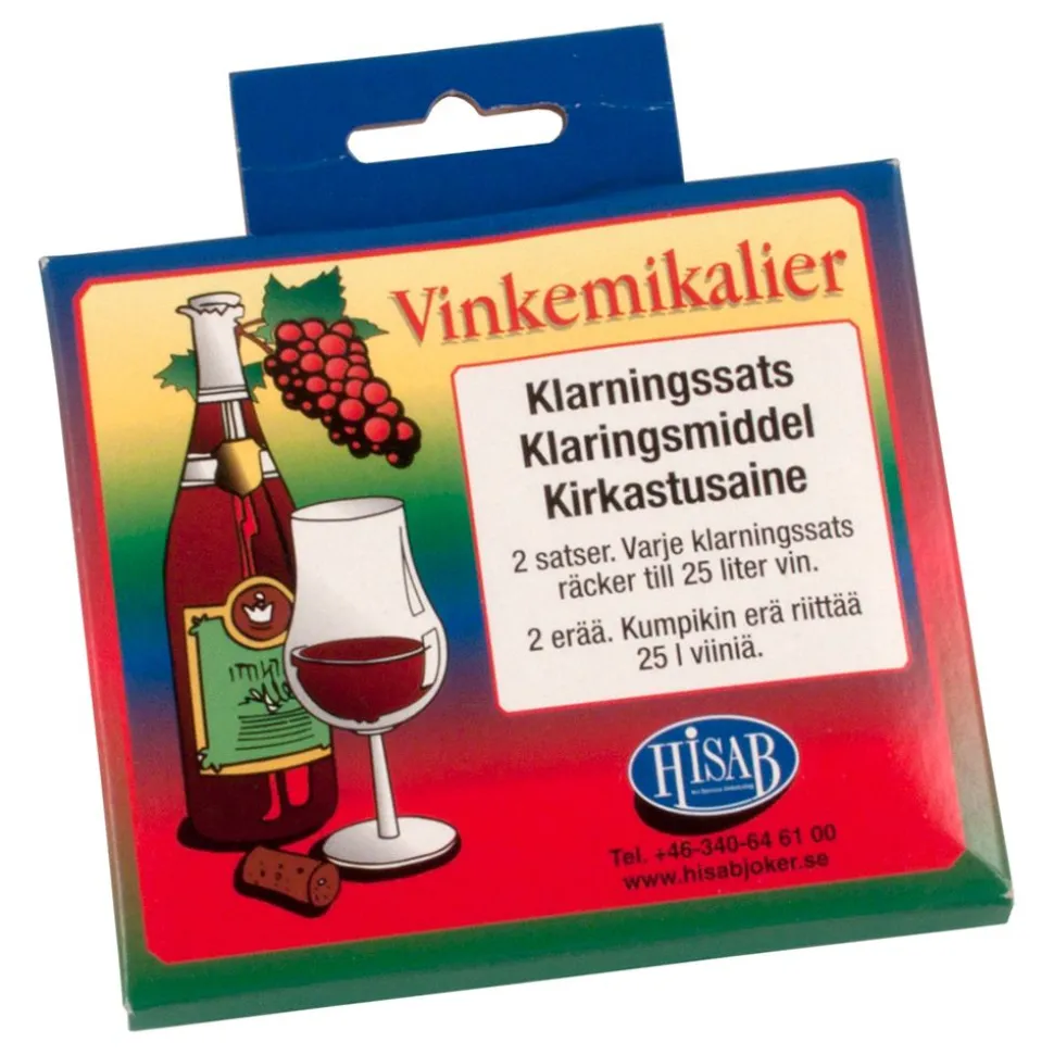 Klaringssett for Vin