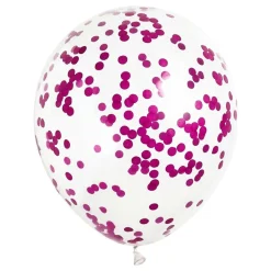 Konfettiballonger Magenta
