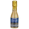 Konfettikanon Champagneflaske Gull