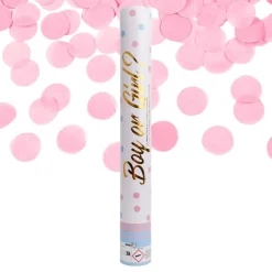 Konfettikanon Gender Reveal Rosa