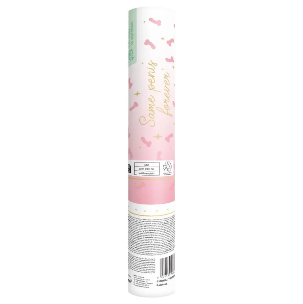 Konfettikanon Penis Rosa