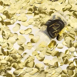 Konfetti Push Pop Gull Metallic