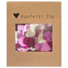 Konfetti Rødrosa Hjerter