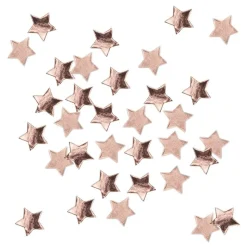 Konfetti Stjerner Roségull Metallisk