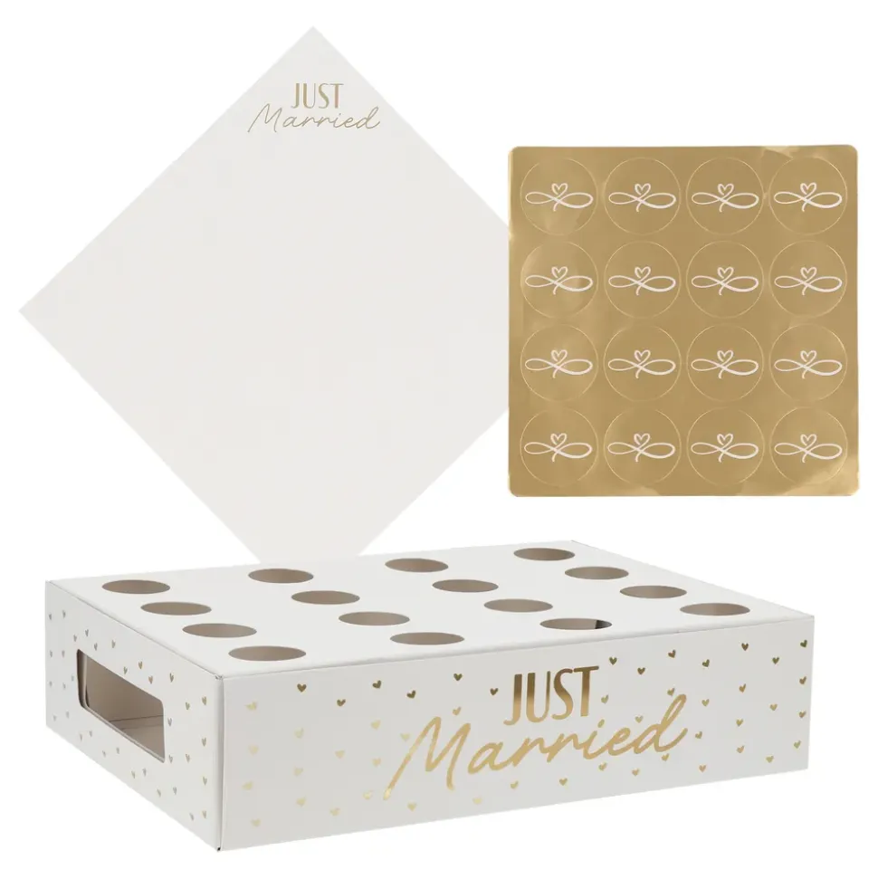 Konfettistruter Kit Just Married