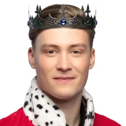 Kongekrone Sølv i Metall