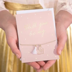 Kort med armbånd Will You Be My Maid of Honor