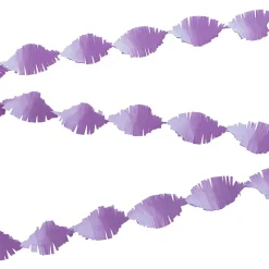 Kreppgirlander Lyselilla