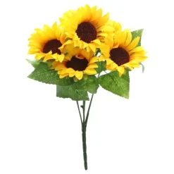 Kunstig Blombukett Solsikker