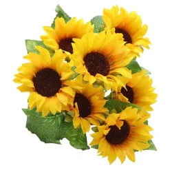 Kunstig Blombukett Solsikker