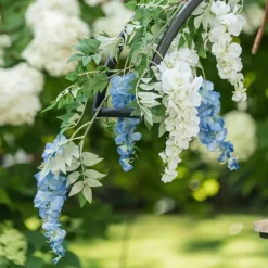 Kunstig Blomst Blåregn Hvit