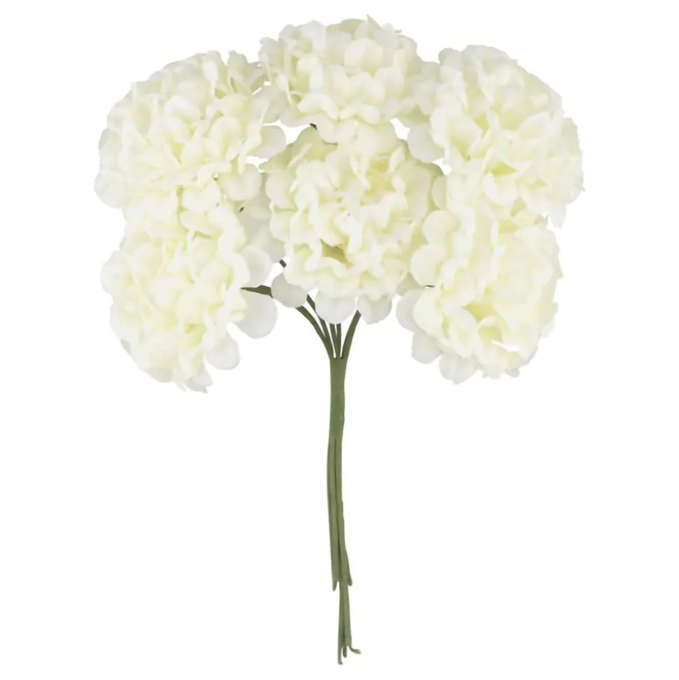 Kunstig Blomsterbukett Hortensia Elfenben