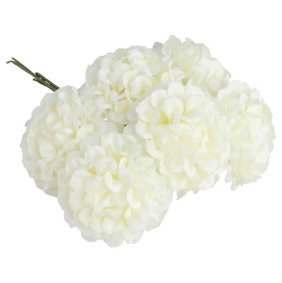 Kunstig Blomsterbukett Hortensia Elfenben