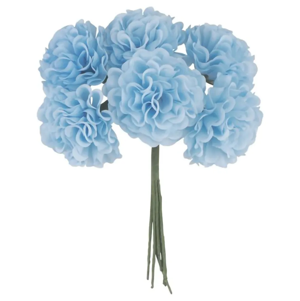 Kunstig Blomsterbukett Hortensia Lyseblå