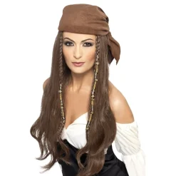 Kvinnelig Piratparykk med Bandana