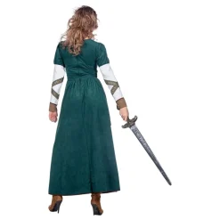 Kvinnelig Viking Kriger Kostyme