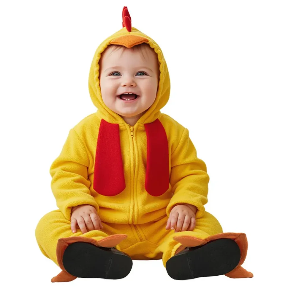 Kylling Jumpsuit Barn Kostyme